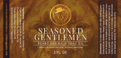 Beard Oil - Seasoned Gentleman