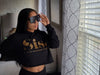 Ladies Crop Top Hoodies