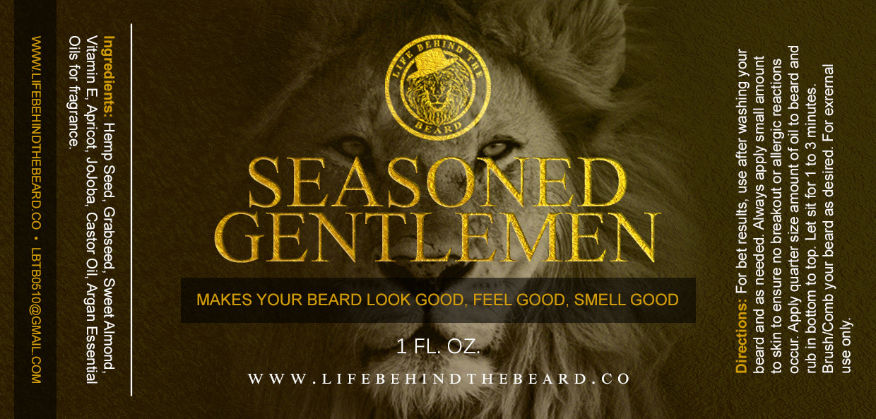 Beard Oil - Seasoned Gentleman