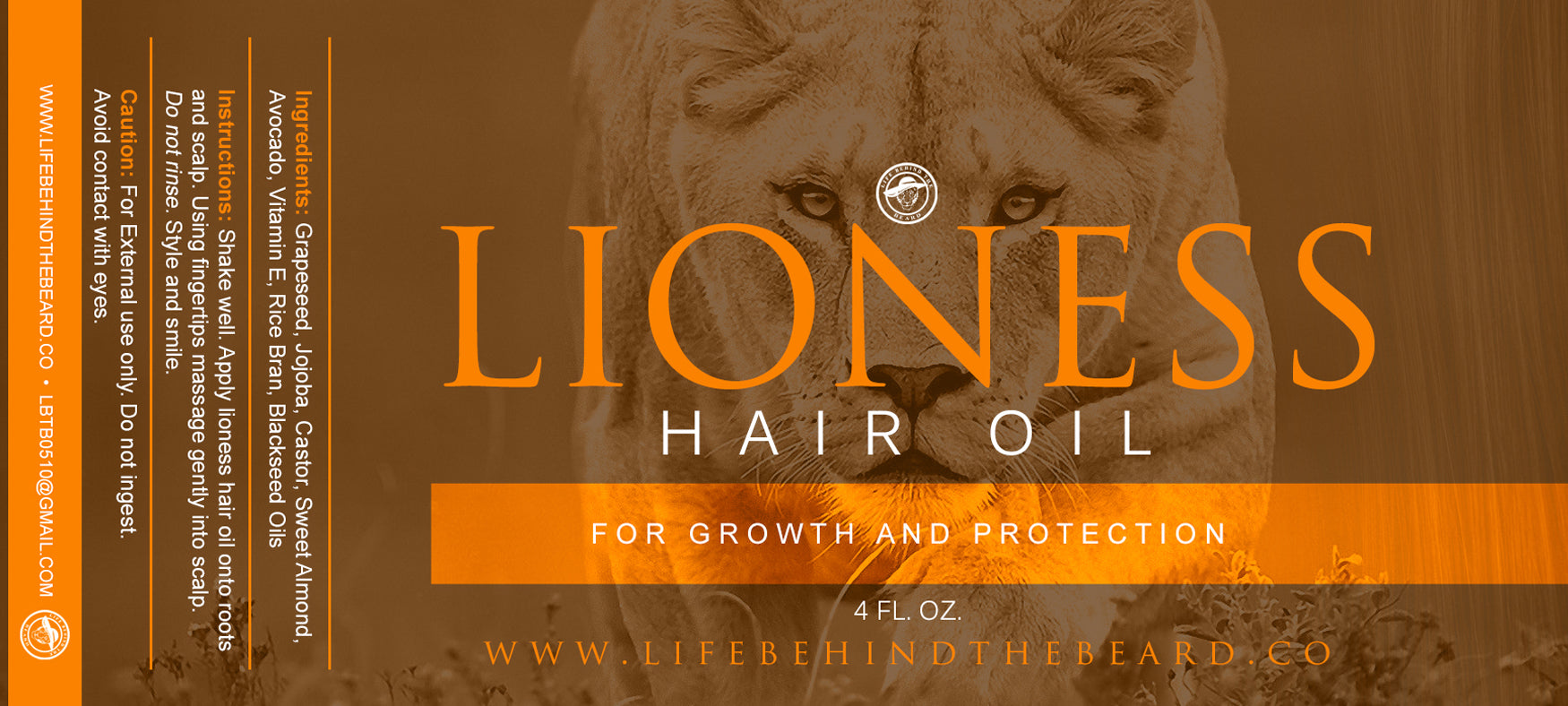 Lioness Hair Oil for Women